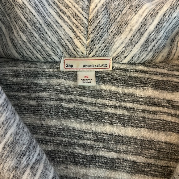 GAP Moto-Style Fitted Cotton Jacket- Size XS - Picture 3 of 4